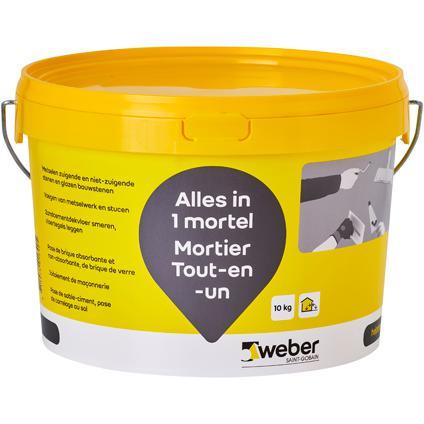 Weber Beamix Alles in 1 mortel 10kg