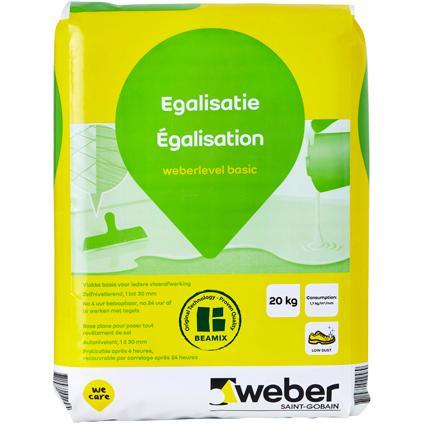 Weber Beamix Egalisatie zichtvloer 20kg