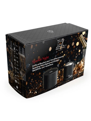 Peugeot Sparkle Night Wijnset Klem en Dop Voor Mousserende Wijn