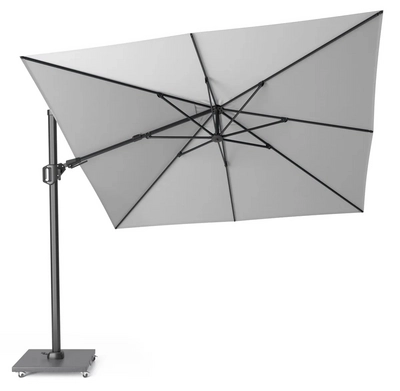 Platinum Challenger T2 Zweefparasol Light grey (300 x 300 cm)