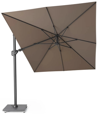 Platinum Challenger T2 Zweefparasol Havanna Premium (350 x 260 cm)