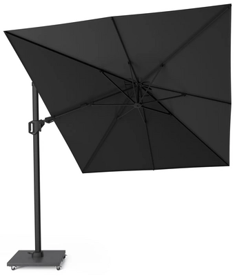 Platinum Challenger T2 Zweefparasol Jet Black Premium (350 x 260 cm)