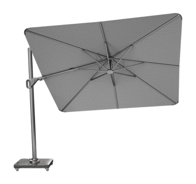 Platinum Nexus T2 Premium Zweefparasol Anthracite Manhattan (300 x 300 cm)